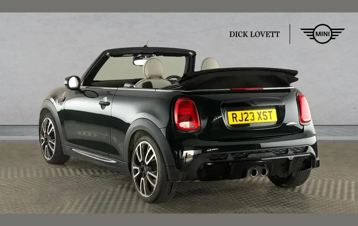Used Mini John Cooper Works Cabriolet 228 HP (167 kW) 2023 Green Cabriolet