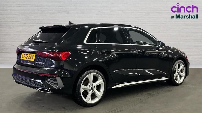 Used Audi A3 e-tron S-Line 204 HP (150 kW) 2022 Black Hatchback