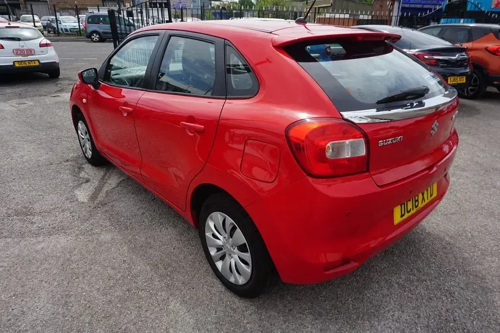 Used Suzuki Baleno SZ3 90 HP (66 kW) 2018 Red Hatchback
