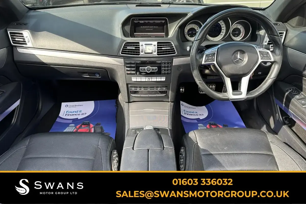 Used Mercedes E220 AMG line 2014 Grey Cabriolet