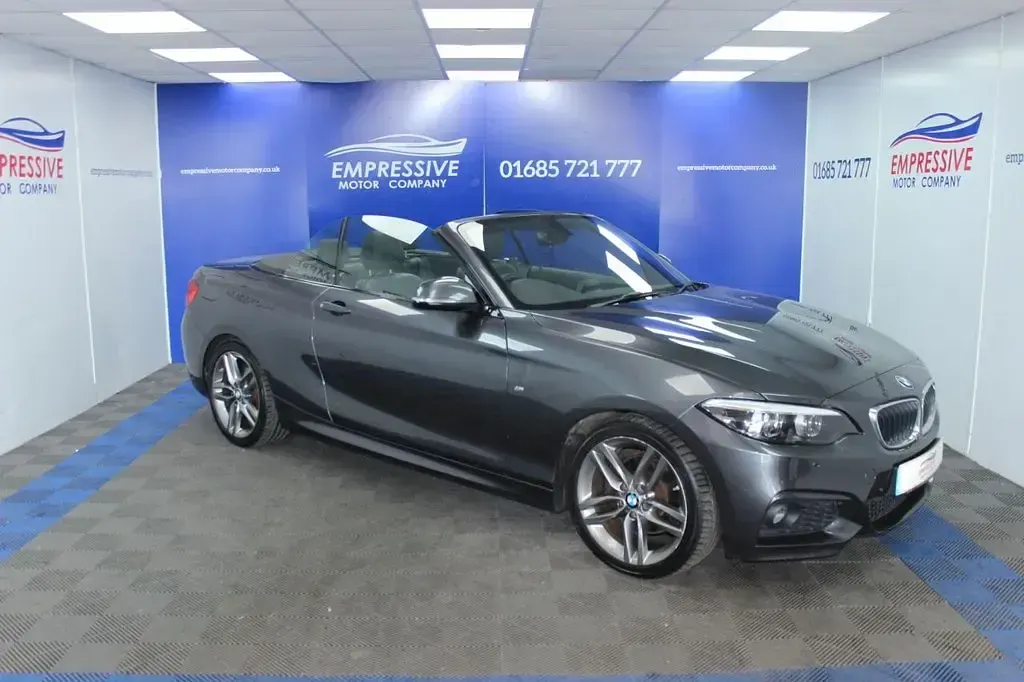 Used BMW 220 M Sport 190 HP (139 kW) 2019 Grey Cabriolet