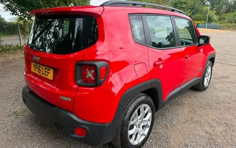 Used Jeep Renegade Longitude 140 HP (102 kW) 2016 Red SUV