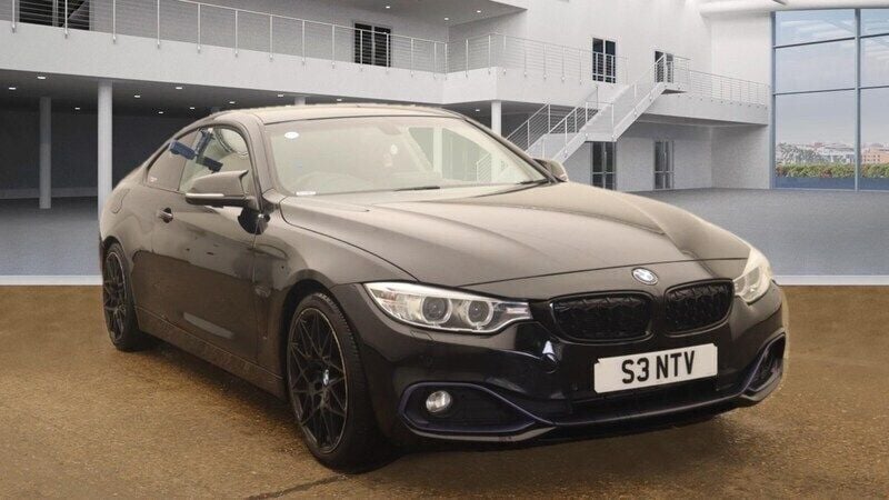 Black Used 2016 BMW 420 Sport Line Coupe | £7,494 (Fair price) - Image 1/4