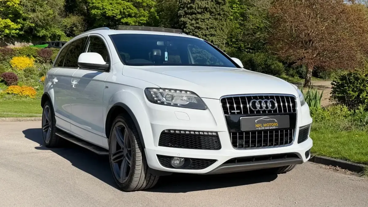 Używany Audi Q7 S-line plus 2014 Biały SUV