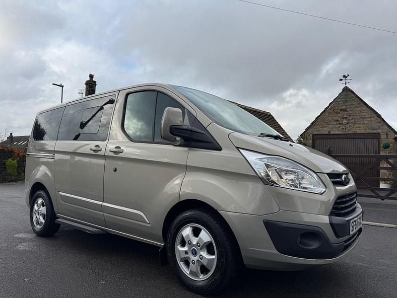 Silver Used 2017 Ford Tourneo Custom Titanium Van | £10,990 (Super price) - Image 1/4