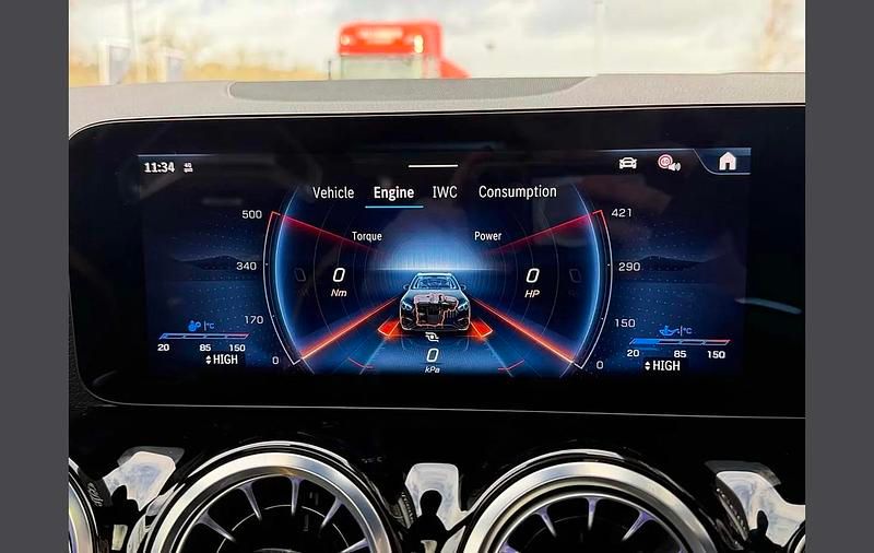 Used Mercedes GLA45 AMG 415 HP (305 kW) 2024 Black SUV