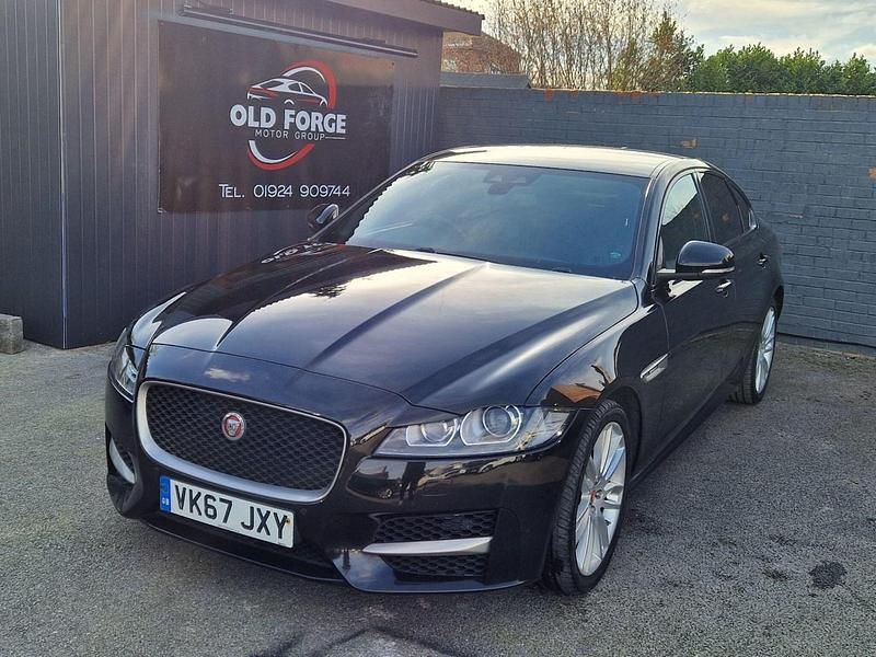 Used Jaguar XF R-Sport 180 HP (132 kW) 2017 Black Sedan