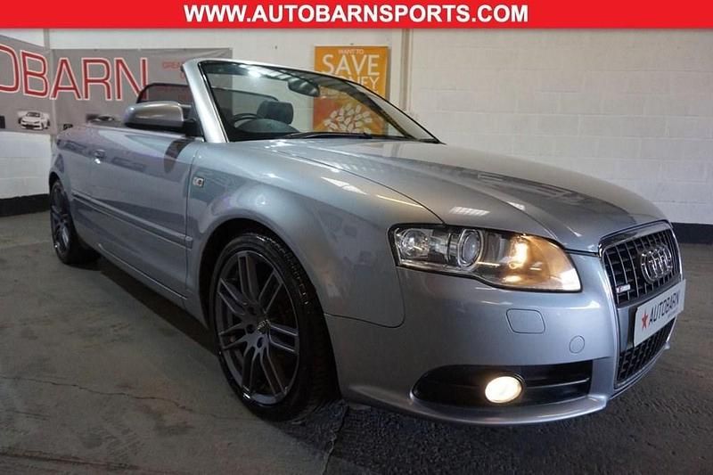Silver Used 2009 Audi A4 Cabriolet S-Line Cabriolet | £2,490 - Image 1/4