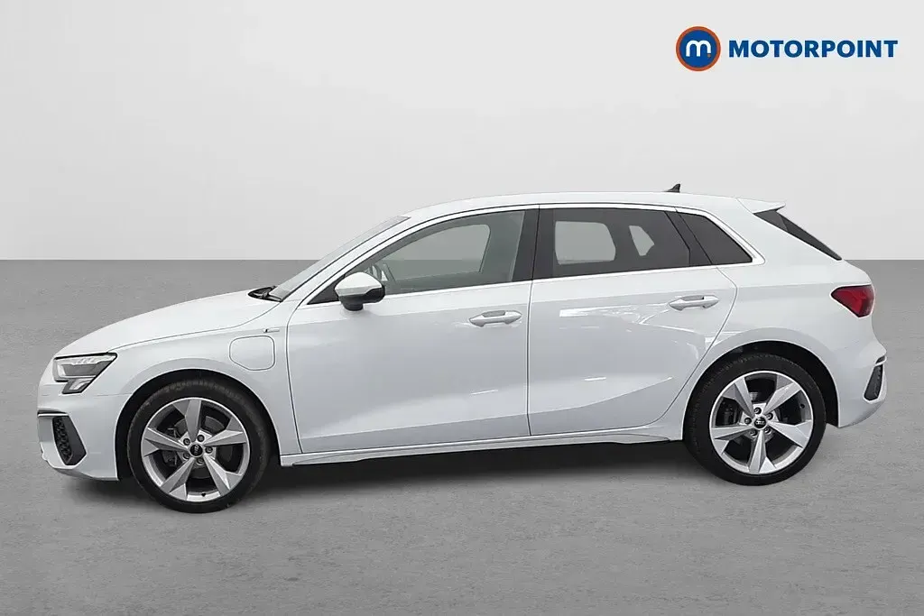 Used Audi A3 e-tron S-Line 2024 White Hatchback