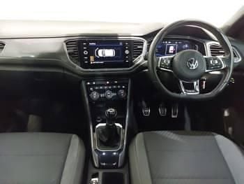Used VW T-Roc R-line 150 HP (110 kW) 2020 White SUV