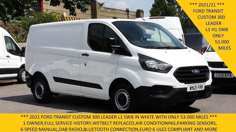 White Used 2021 Ford Transit Custom | £11,995 (Super price) - Image 1/4