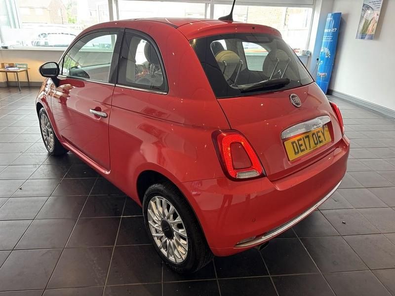 Used Fiat 500 Lounge 69 HP (50 kW) 2017 Pink Hatchback