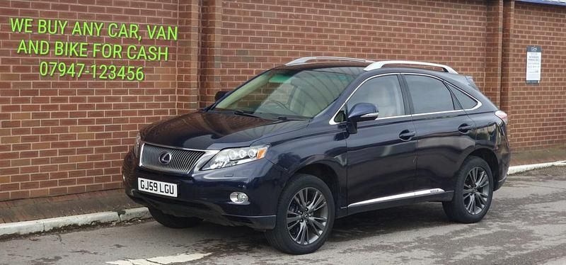Used Lexus RX450h 2009 Blue SUV