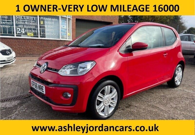 Red Used 2016 VW up! high up! Hatchback | £7,999 (Good price) - Image 1/4