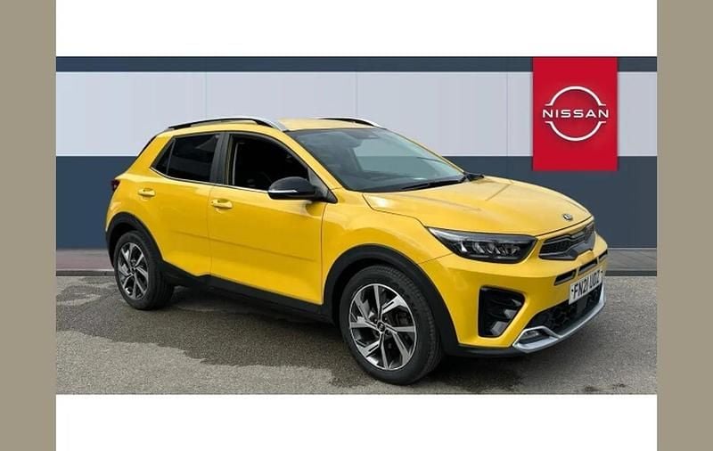 Used Kia Stonic GT-Line 117 HP (86 kW) 2021 Yellow SUV