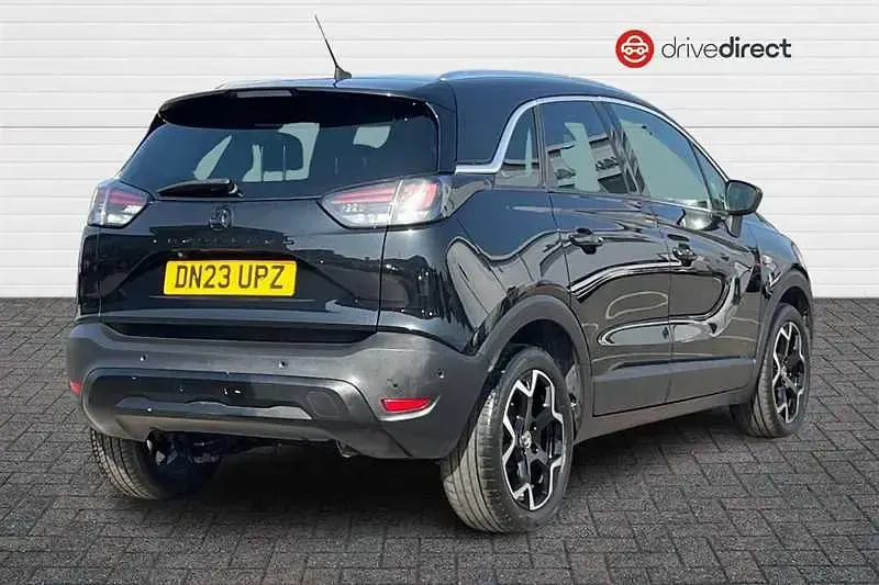 Used Vauxhall Crossland Ultimate 130 HP (95 kW) 2023 Black SUV