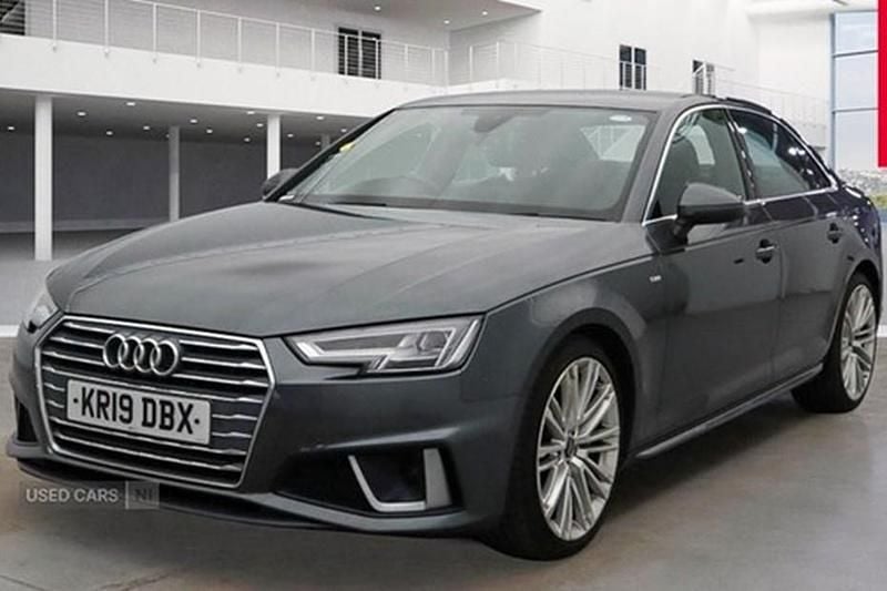 Used Audi A4 S-Line 190 HP (139 kW) 2019 Grey Sedan