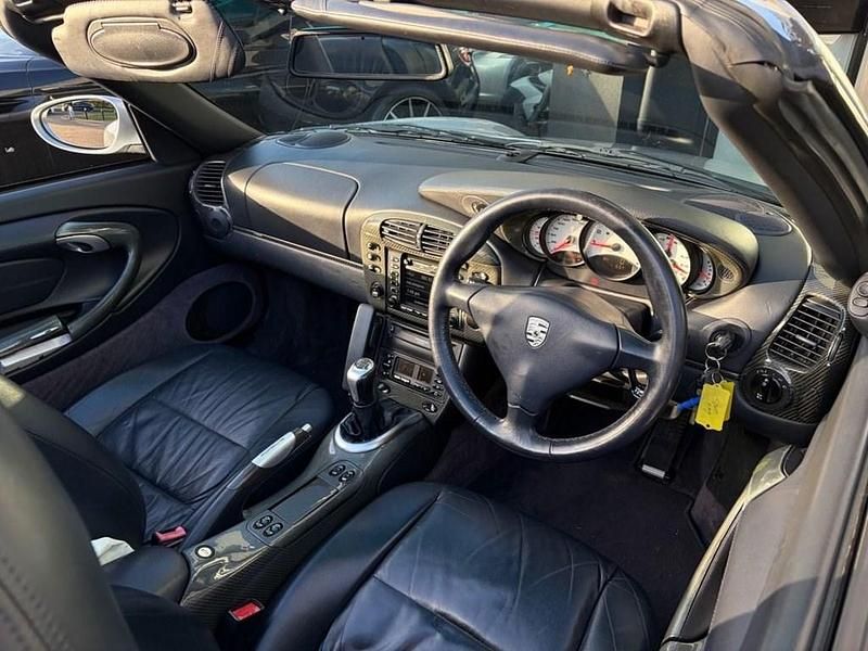 Used Porsche 911 Carrera 4 Cabriolet 272 HP (200 kW) 2000 Silver Cabriolet