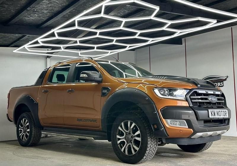 Orange Used 2018 Ford Ranger Wildtrack Pickup | £16,784 (Fair price) - Image 1/3