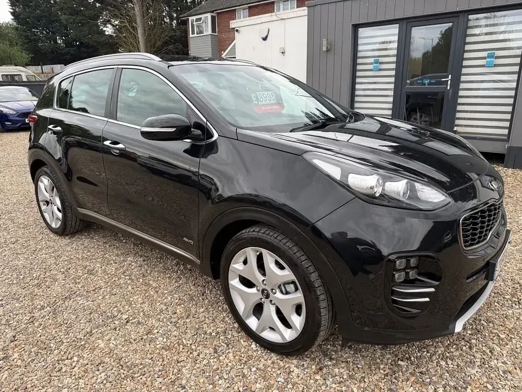 Begagnad Kia Sportage GT-Line 134 HK (98 kW) 2016 Svart SUV