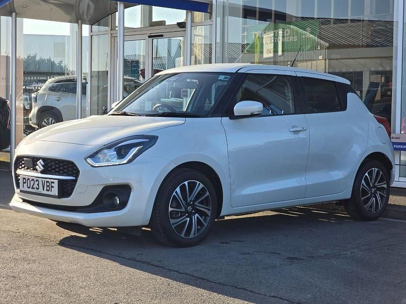 Used Suzuki Swift SZ5 2023 White Hatchback