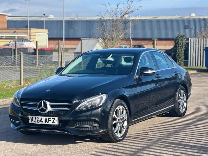 Used Mercedes C220 2014 Black Sedan