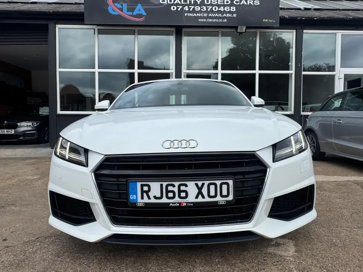 Used Audi TT S-Line 184 HP (135 kW) 2016 White Coupe