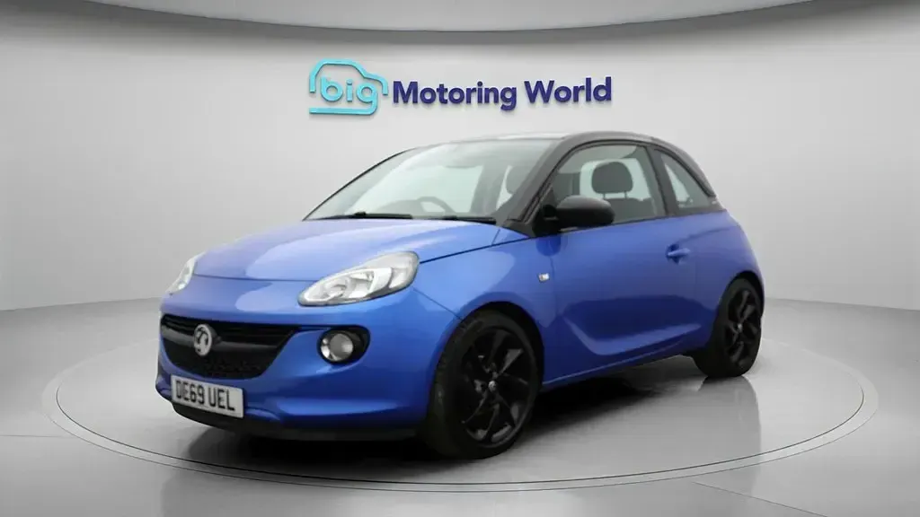 Used Vauxhall Adam 70 HP (51 kW) 2019 Blue Hatchback