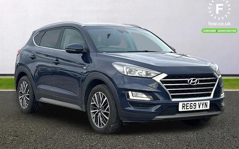 Used Hyundai Tucson Premium 136 HP (100 kW) 2019 Blue SUV