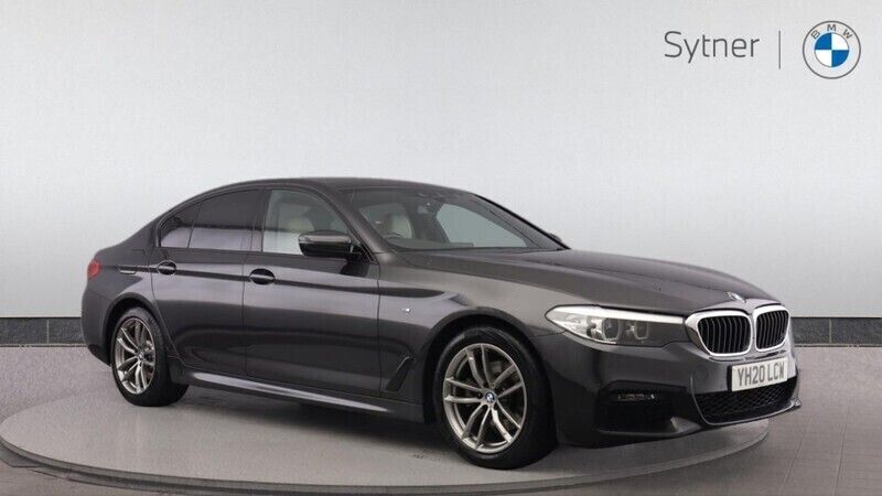 Grey Used 2020 BMW 520 M Sport | £22,500 (Good price) - Image 1/4