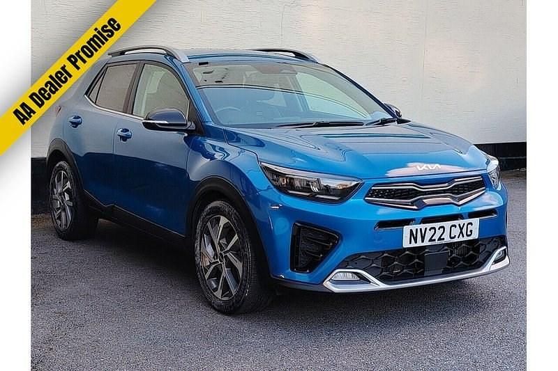 Usado Kia Stonic GT-Line 118 HP (86 kW) 2022 Azul SUV