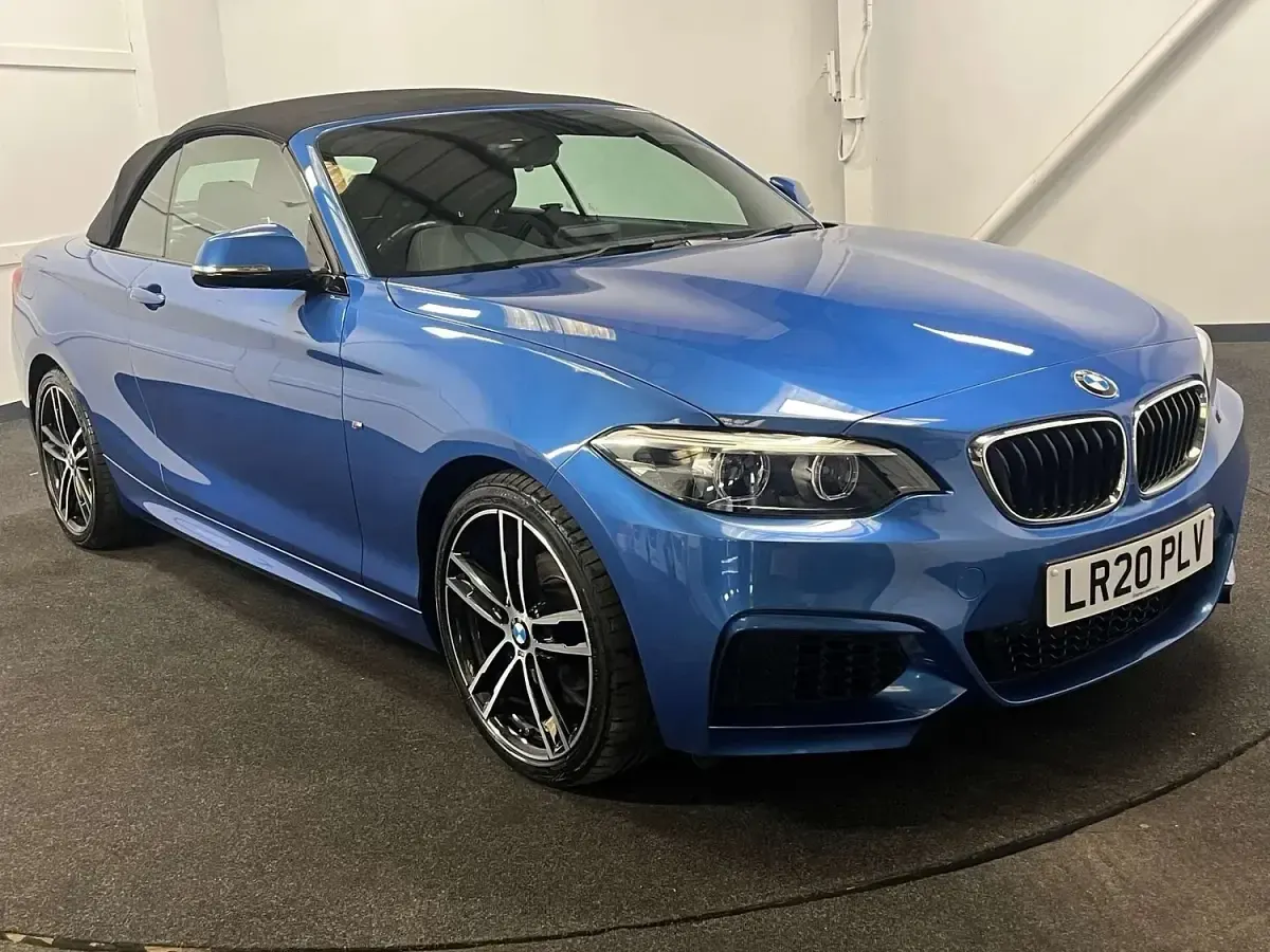 Used BMW 218 M Sport 2020 Blue Cabriolet