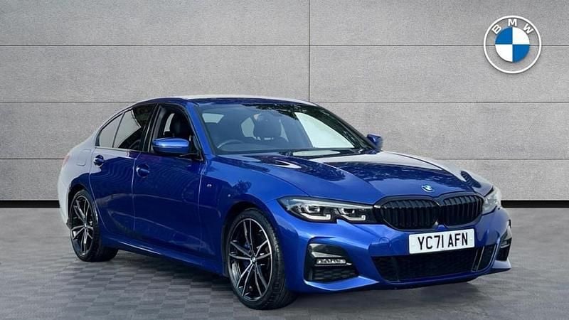 Blue Used 2021 BMW 320 M Sport | £26,991 (A bit pricey) - Image 1/4