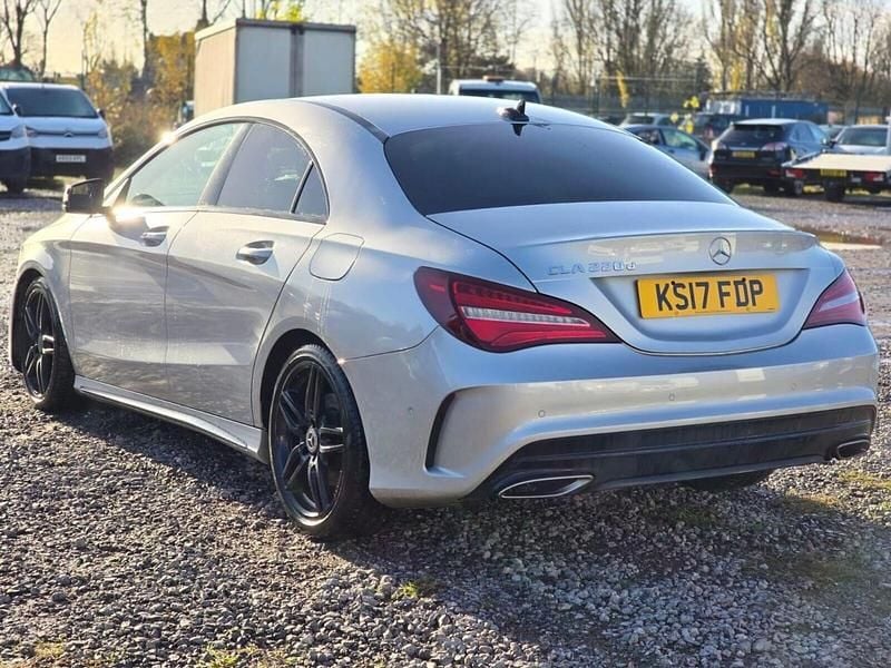 Used Mercedes CLA220 AMG line 177 HP (130 kW) 2017 Silver Sedan