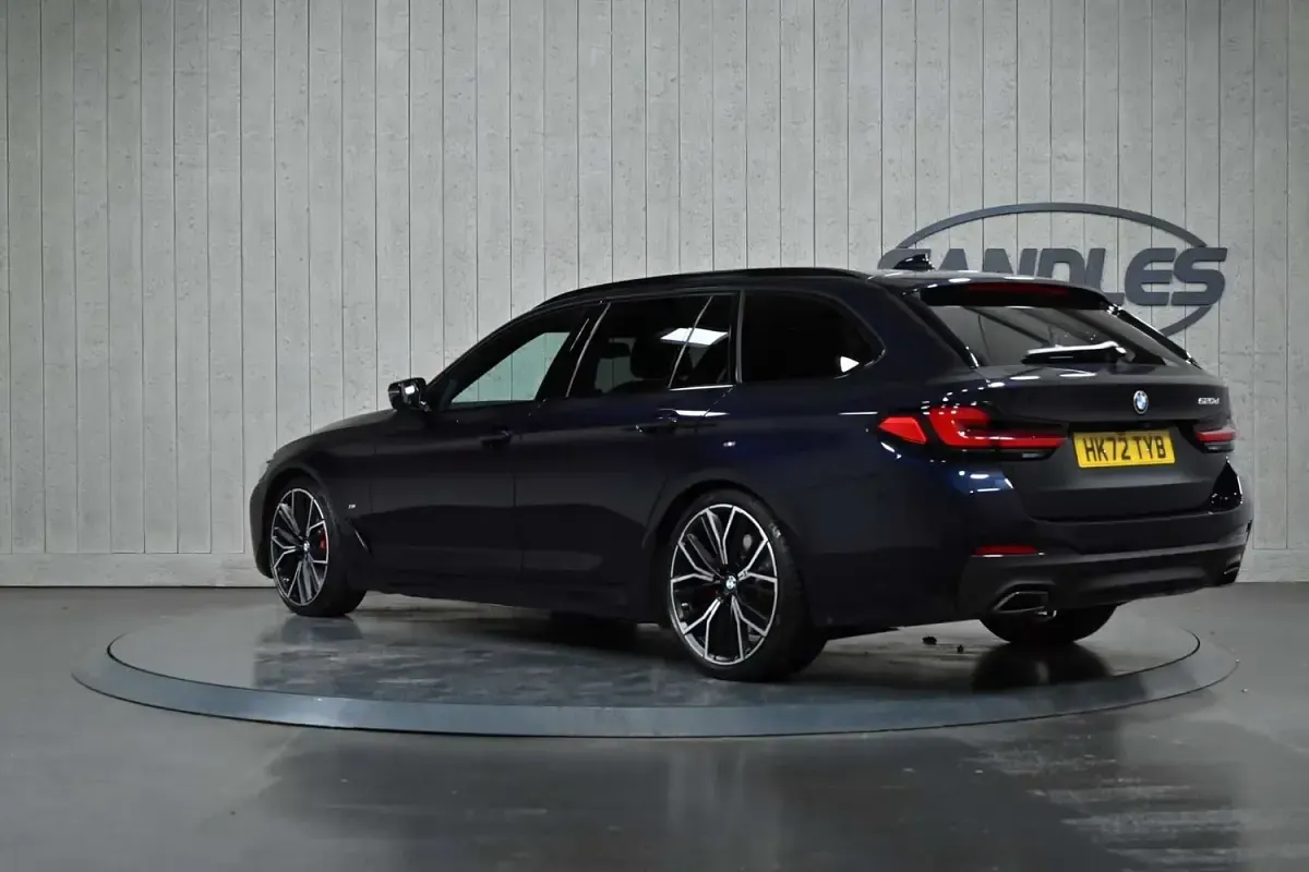 Used BMW 520 M Sport 2022 Black Estate