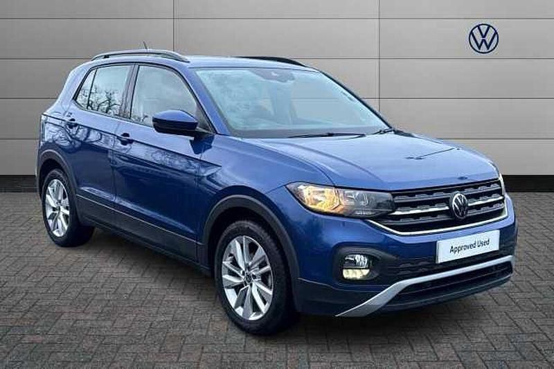 Blue Used 2023 VW T-Cross SE SUV | £16,550 (Fair price) - Image 1/4