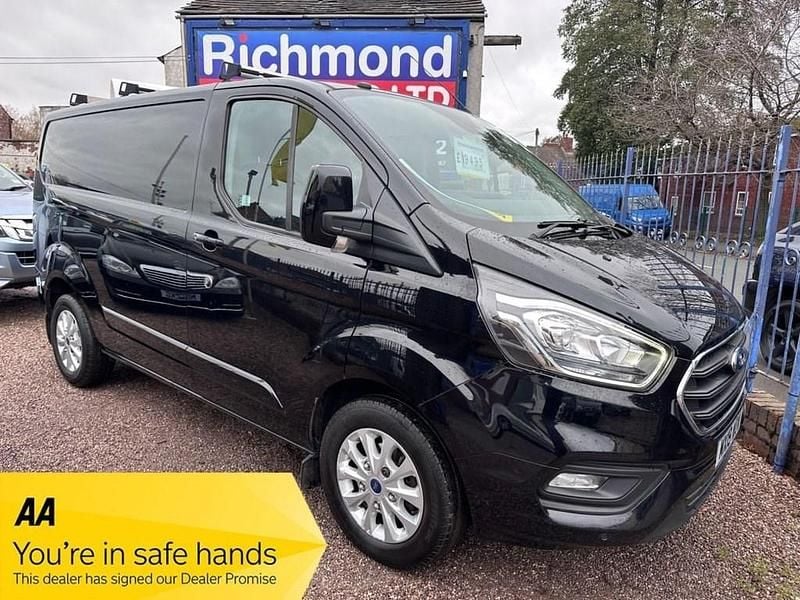 Black Used 2019 Ford Transit Custom Limited Van | £9,195 (Super price) - Image 1/3