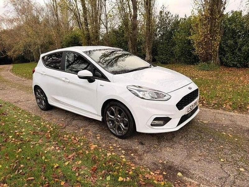 Used Ford Fiesta ST-Line 95 HP (69 kW) 2021 White Hatchback