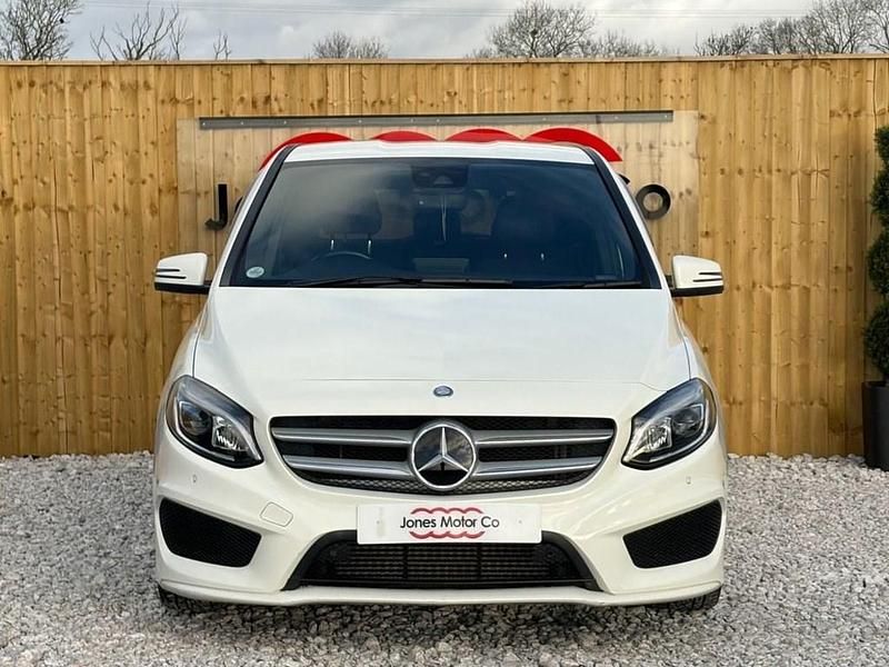 Used Mercedes B180 AMG line 122 HP (89 kW) 2015 White MPV