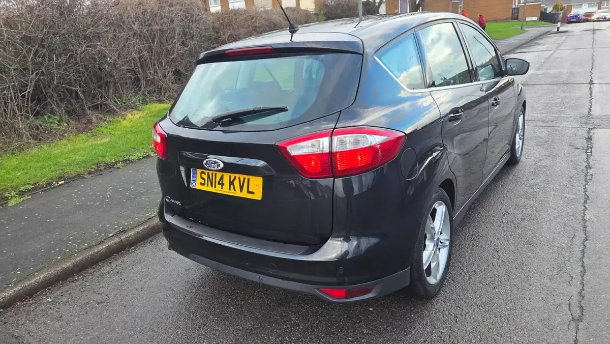 Used Ford C-MAX Titanium X 113 HP (83 kW) 2014 Black MPV