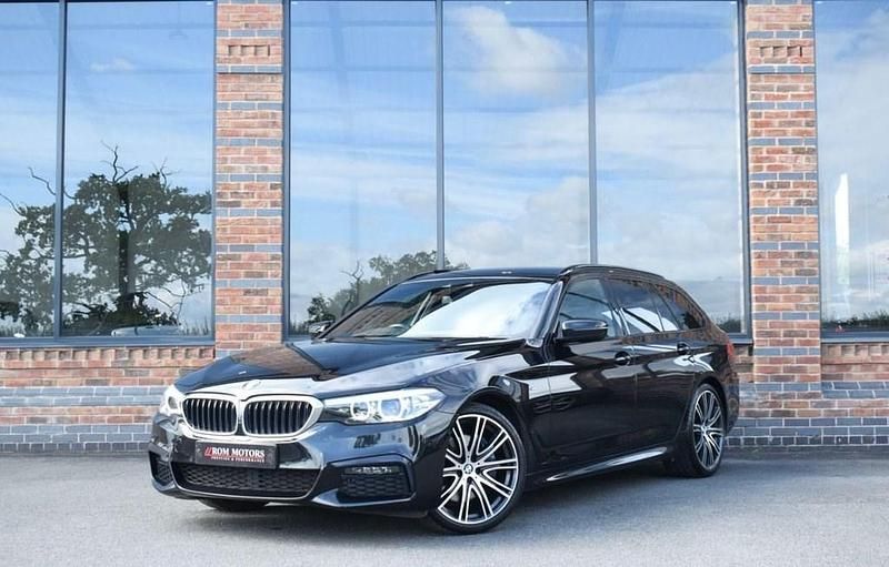 Black Used 2019 BMW 530 M Sport Estate | £27,499 (Fair price) - Image 1/4