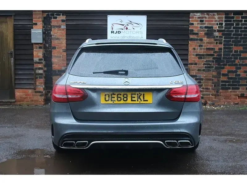 Used Mercedes C63S AMG 2018 Grey Estate
