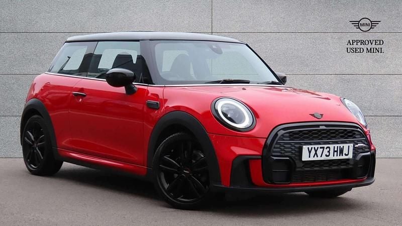 Red Used 2023 Mini Cooper Hatch Hatchback | £21,490 (Fair price) - Image 1/4