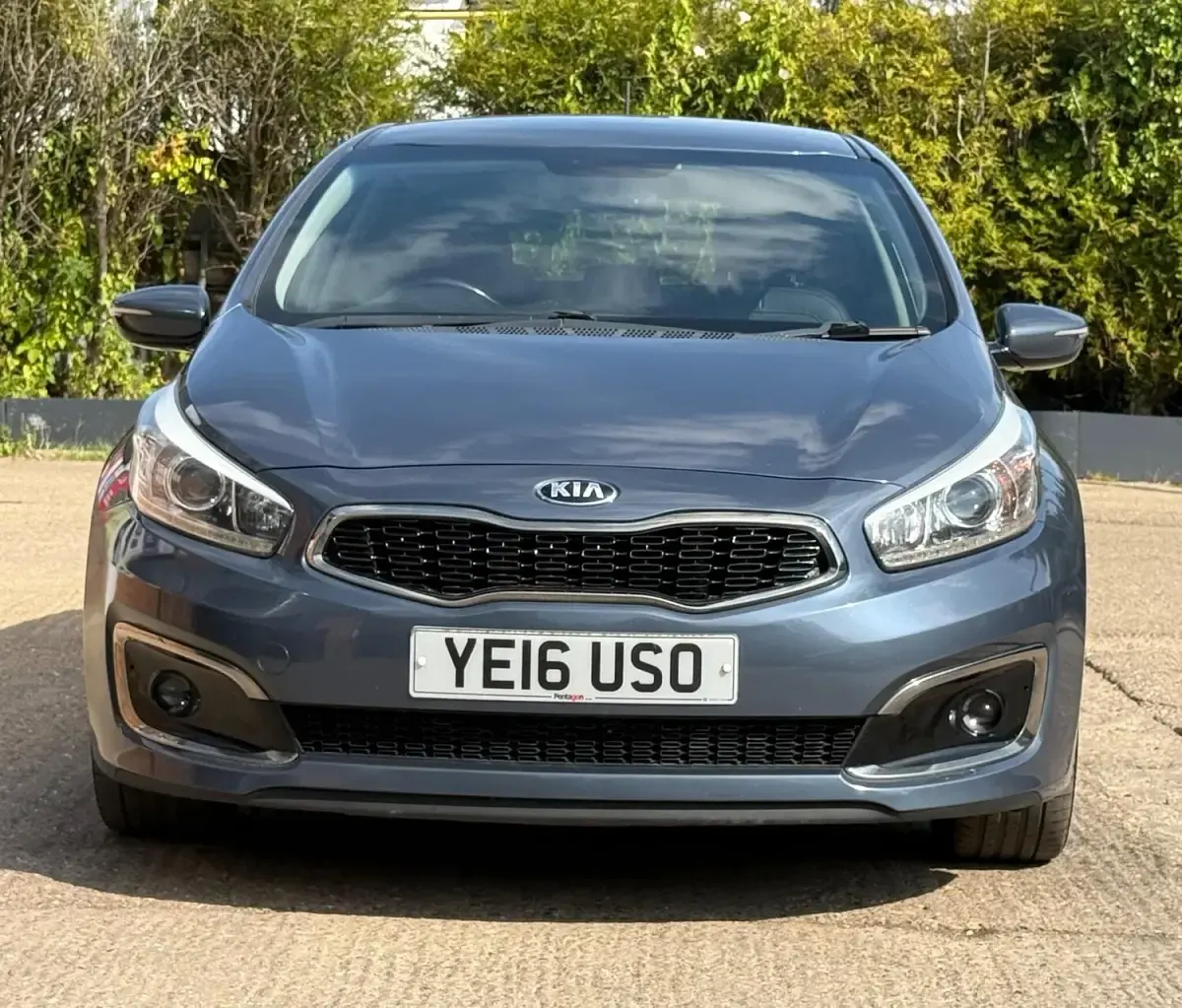 Used Kia Ceed 136 HP (100 kW) 2016 Blue Hatchback