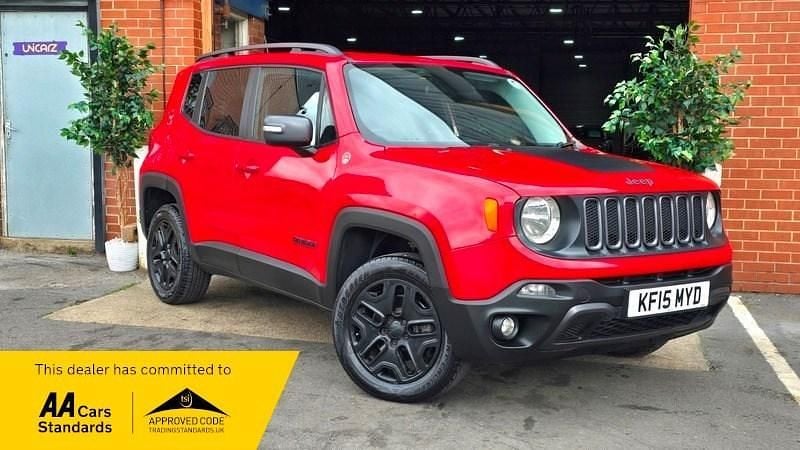 Used Jeep Renegade Trailhawk 170 HP (125 kW) 2015 Red SUV