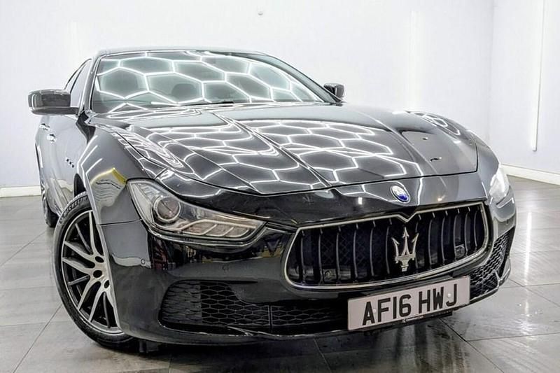 Black Used 2016 Maserati Ghibli Sedan | £12,990 (Fair price) - Image 1/1