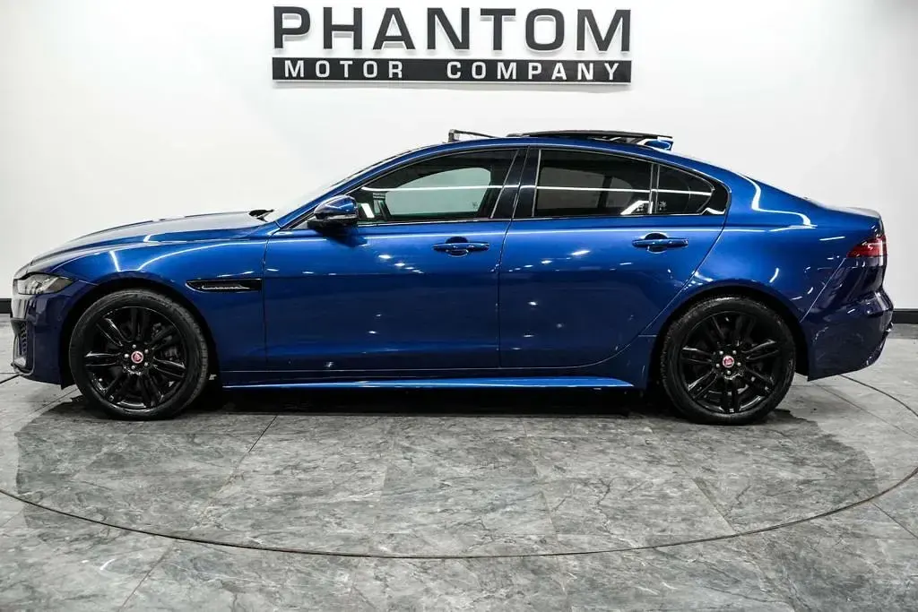 Used Jaguar XE R-Dynamic 300 HP (220 kW) 2021 Blue Sedan