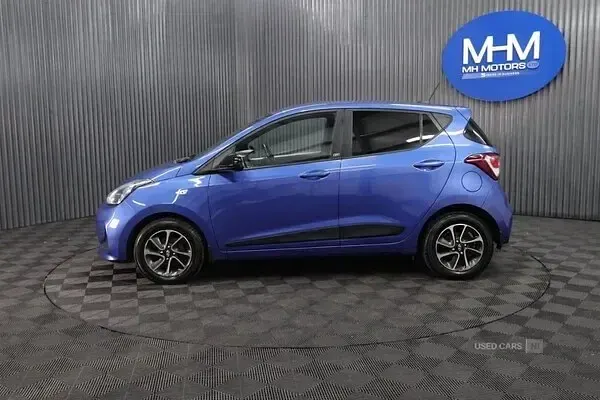 Used Hyundai i10 GO! 67 HP (49 kW) 2018 Blue Hatchback
