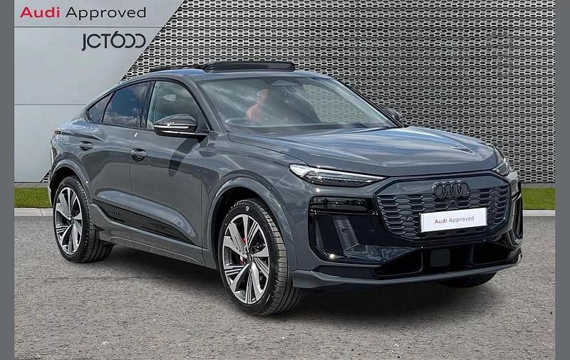 Grey Used 2025 Audi SQ6 e-tron Advanced SUV | £74,000 (Expensive) - Image 1/4