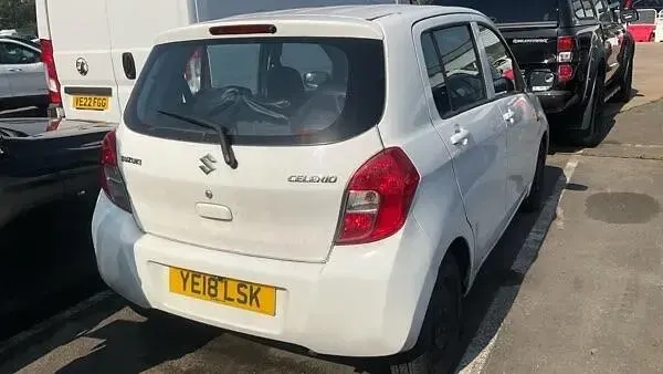 Used Suzuki Celerio 68 HP (50 kW) 2018 White Hatchback